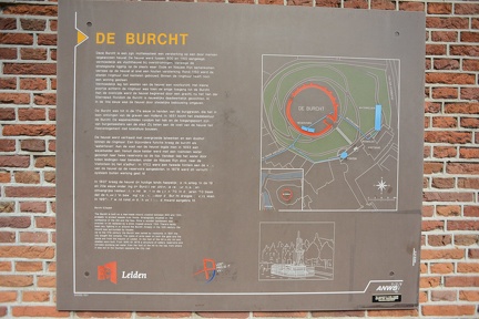 Burcht van Leiden Sign